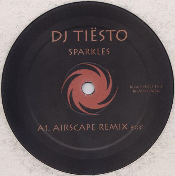 DJ Tiësto : Sparkles (12", Gen)