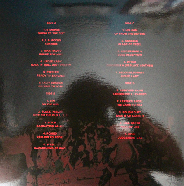 Various : Bound For Hell: On The Sunset Strip (Box, Ltd, Die + 2xLP, Comp, Red + Cass, EP, Comp)