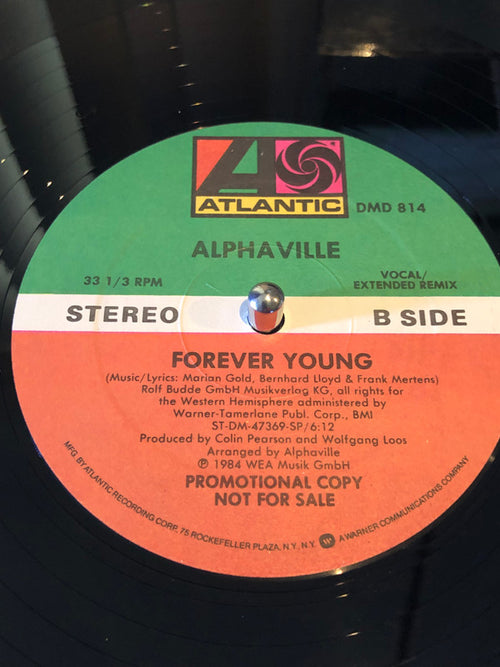 Alphaville : Forever Young (12", Promo)