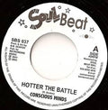 Conscious Minds* : Hotter The Battle / Brain Wash (7", RE)