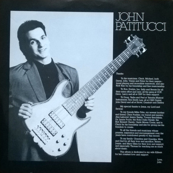 John Patitucci : John Patitucci (LP, Album)