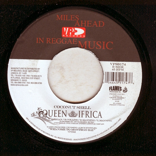 Queen Ifrica : Lioness On The Rise / Coconut Shell (7")
