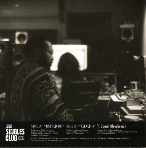 Bartees Strange : Tisched Off / Keekee'in (7", Single, Club, Ltd, Blu)
