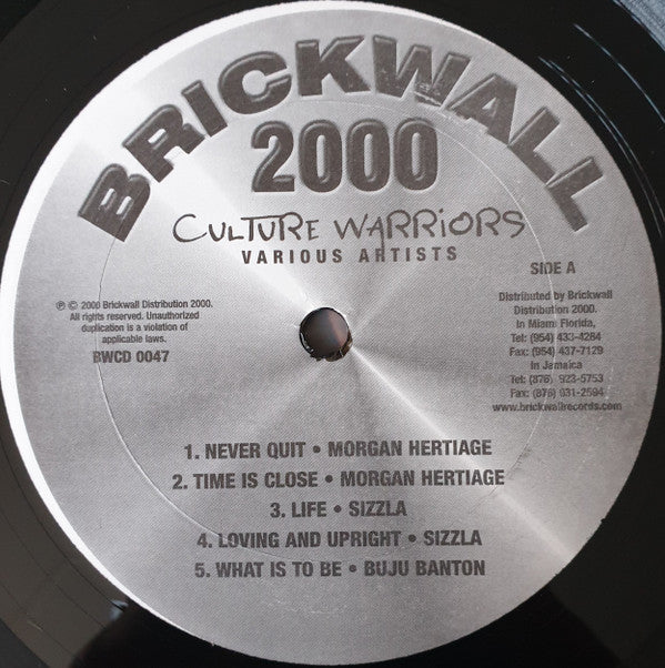 Various : Culture Warriors (LP, Comp)