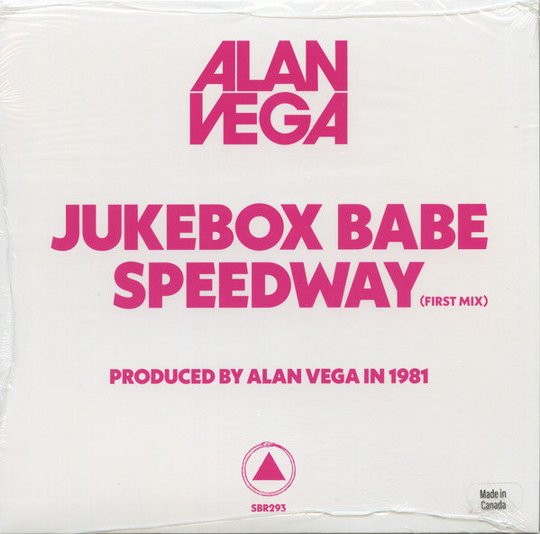 Alan Vega : Jukebox Babe (7", Ltd, RE, Pin)
