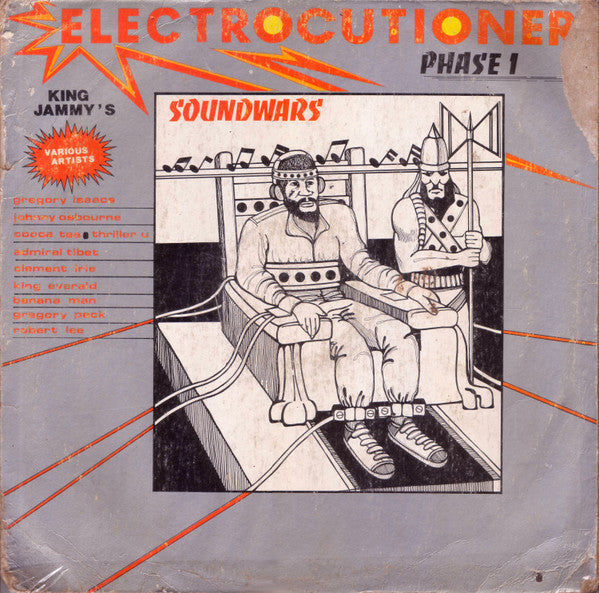 Various : Electrocutioner Phase 1 - Soundwars (LP, Comp)