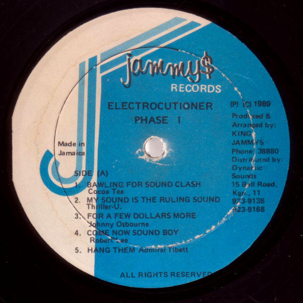 Various : Electrocutioner Phase 1 - Soundwars (LP, Comp)