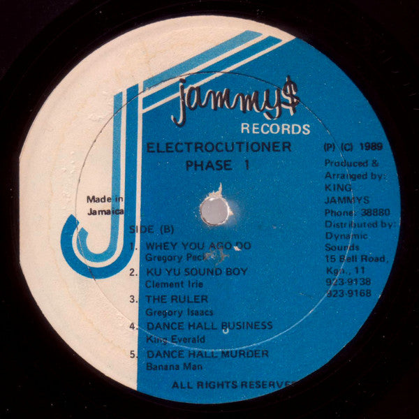 Various : Electrocutioner Phase 1 - Soundwars (LP, Comp)