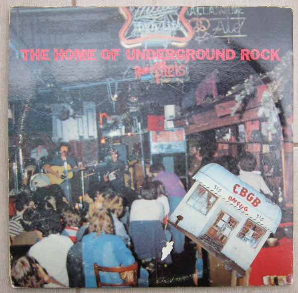 Various : Live At CBGB's - The Home Of Underground Rock (2xLP, Album)