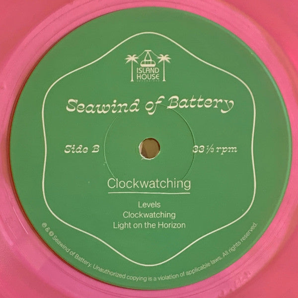 Seawind Of Battery : Clockwatching (LP, Album, Ltd, Pin)