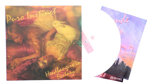 Puro Instinct : Headbangers In Ecstasy (LP, Album, Ltd, Num, Pin)