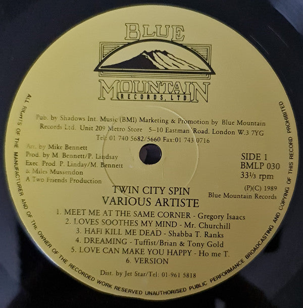 Various : Twin City Spin (LP, Comp)