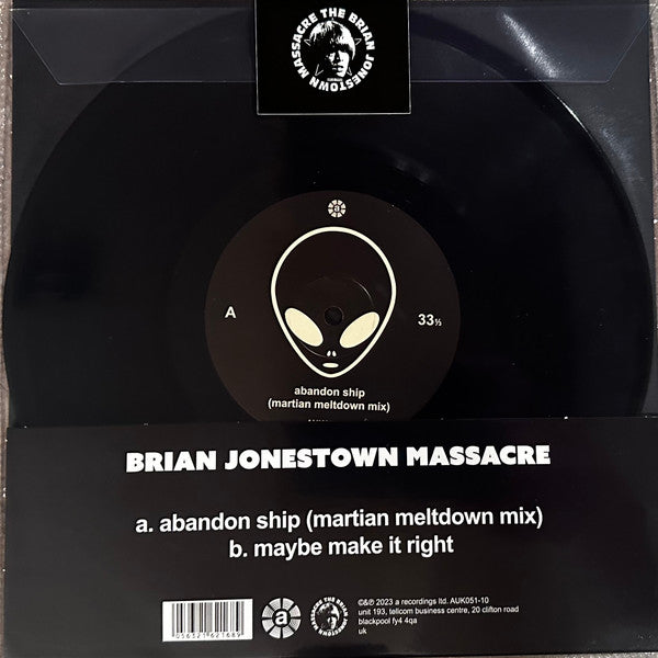 The Brian Jonestown Massacre : Abandon Ship (10", Single)