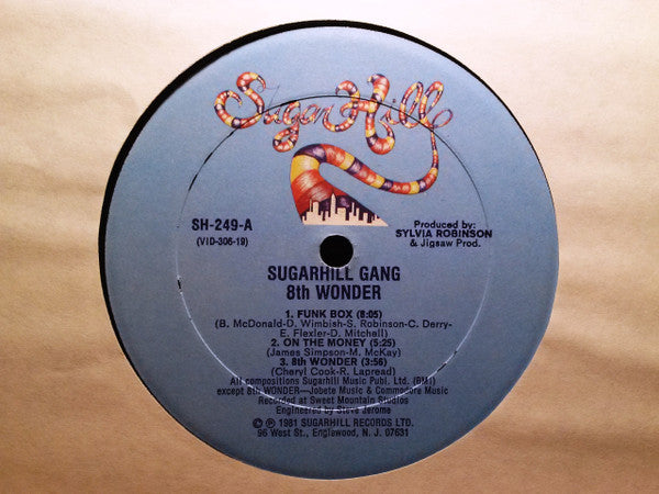 Sugarhill Gang : 8th Wonder (LP, Album, Bes)