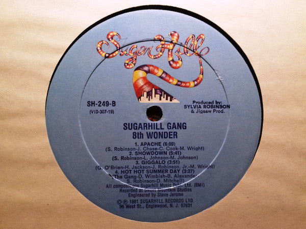 Sugarhill Gang : 8th Wonder (LP, Album, Bes)