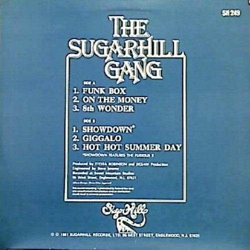 Sugarhill Gang : 8th Wonder (LP, Album, Bes)