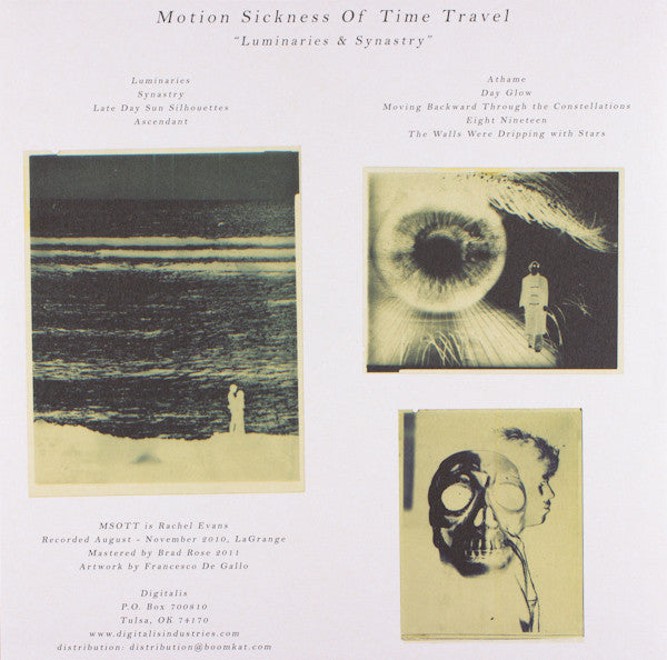 Motion Sickness Of Time Travel : Luminaries & Synastry (LP, Ltd, Pin + CD)