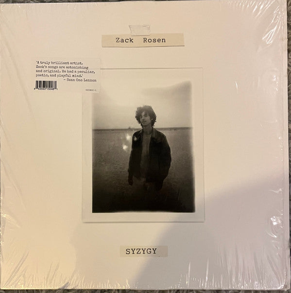 Zack Rosen : Syzygy (LP, Album)