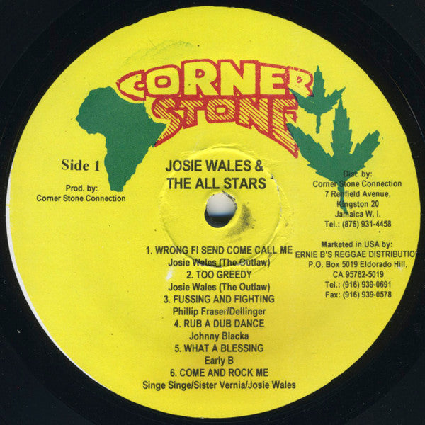 Various : Josie Wales & The All Stars (LP, Comp)
