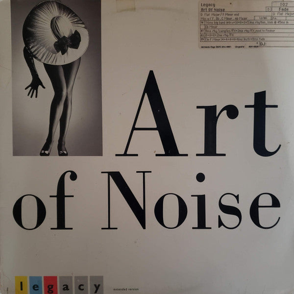 The Art Of Noise : Legacy (12", Single, Promo)