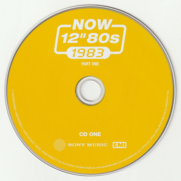 Various : Now 12" 80s: 1983 (Part One) (4xCD, Comp)