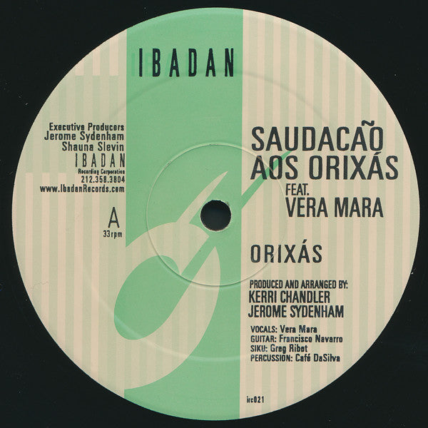 Kerri Chandler, Jerome Sydenham* Feat. Vera Mara : Saudacão Aos Orixás (12")