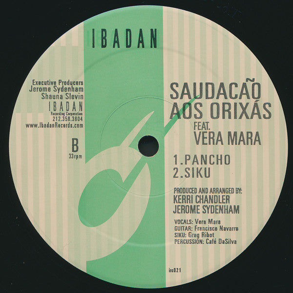 Kerri Chandler, Jerome Sydenham* Feat. Vera Mara : Saudacão Aos Orixás (12")