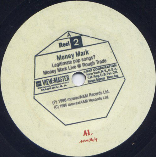 Money Mark : Legitimate Pop Songs? (Money Mark Live @ Rough Trade) (7", Single, Ltd)