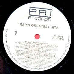 Various : Rap's Greatest Hits (LP, Comp)