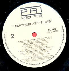 Various : Rap's Greatest Hits (LP, Comp)