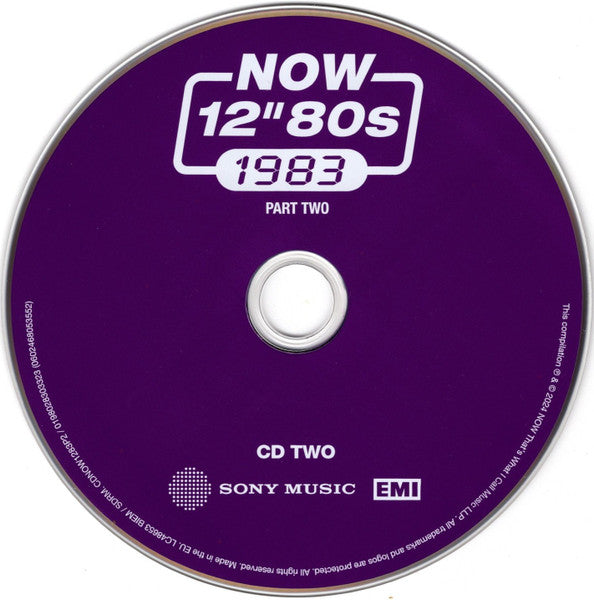 Various : Now 12" 80s: 1983 (Part Two) (4xCD, Comp)