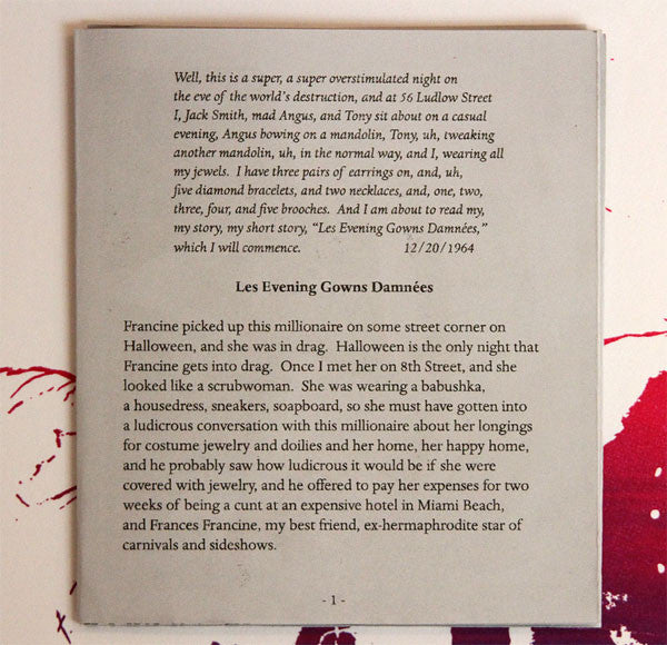 Angus MacLise / Tony Conrad / Jack Smith : Dreamweapon I (LP, Ltd, RP)
