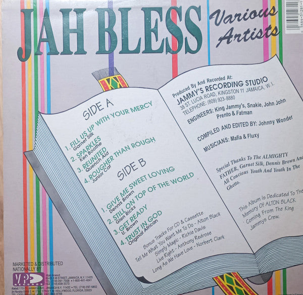 Various : Jah Bless (LP, Comp)