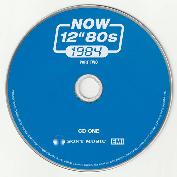 Various : Now 12" 80s: 1984 (Part Two) (4xCD, Comp)