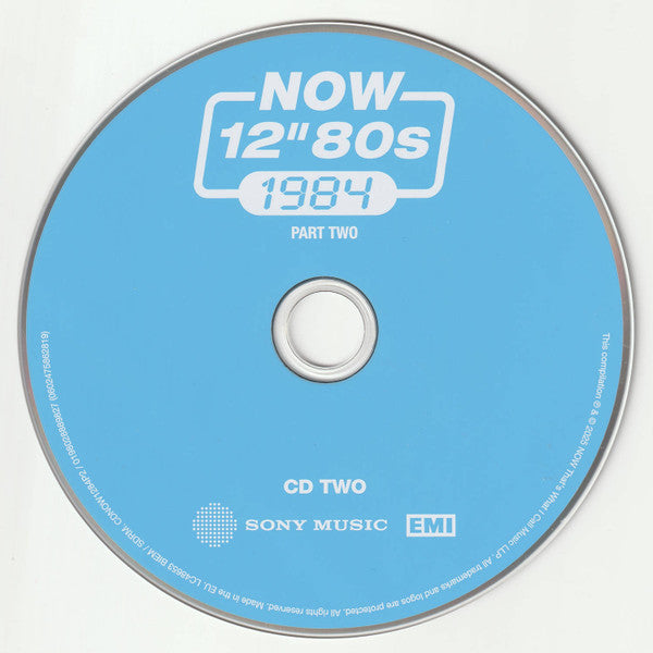 Various : Now 12" 80s: 1984 (Part Two) (4xCD, Comp)