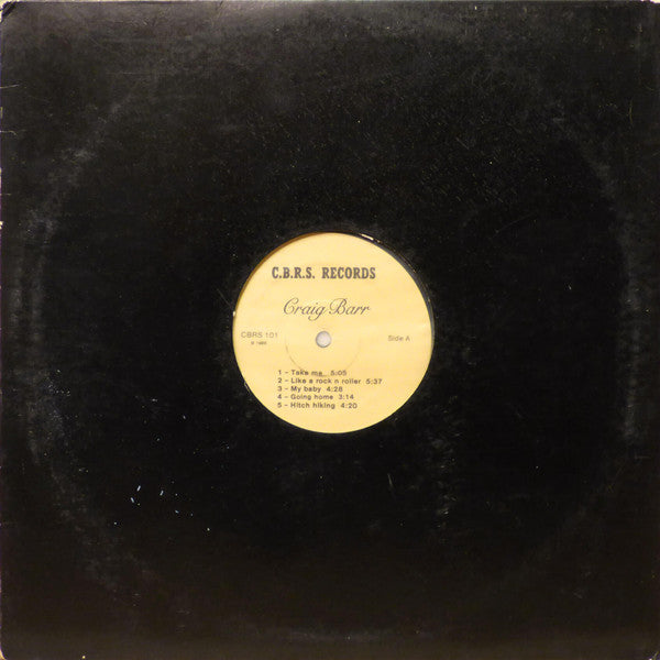 Craig Barr : Completely/The River (LP)
