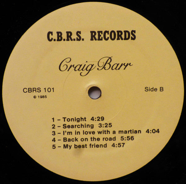 Craig Barr : Completely/The River (LP)