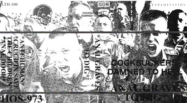 Cocksuckers Damned To Hell : Anal Graves To Dig (Cass)