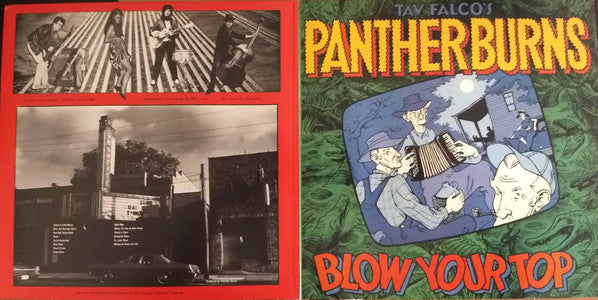 Tav Falco's Panther Burns : Behind The Magnolia Curtain / Blow Your Top (LP, Album + 12", EP + Comp, Gat)