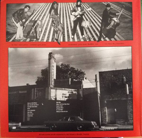 Tav Falco's Panther Burns : Behind The Magnolia Curtain / Blow Your Top (LP, Album + 12", EP + Comp, Gat)