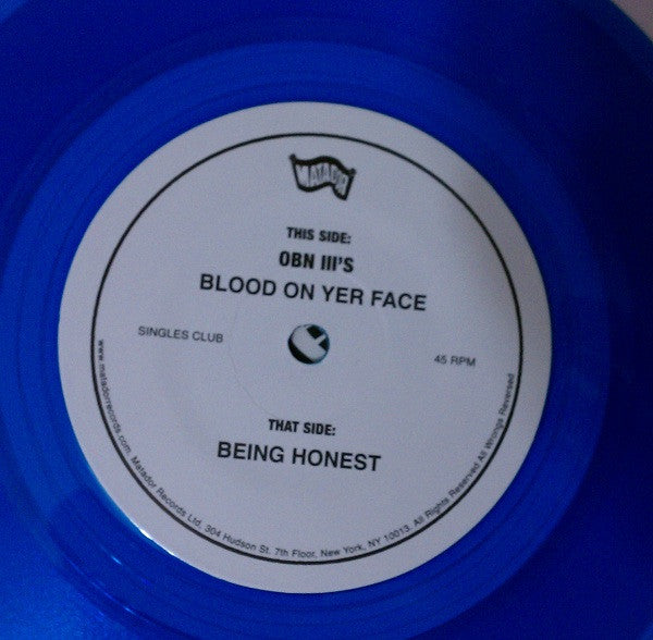 OBN III's : Singles Going Home Alone #2 (7", Blu)
