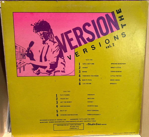 Various : Version The Versions Vol. 2 (LP, Comp)