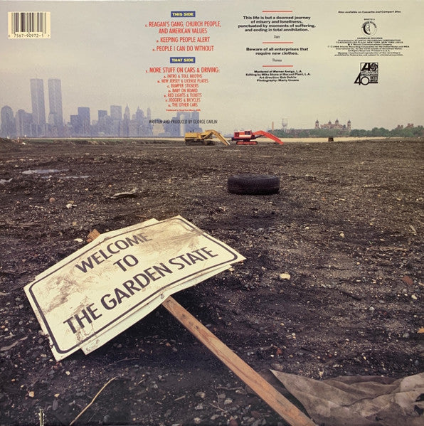 George Carlin : What Am I Doing In New Jersey? (LP, Album, All)