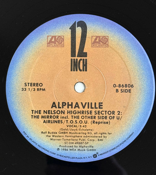 Alphaville : Dance With Me (12", Single, SRC)
