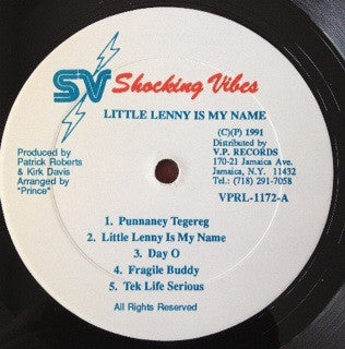 Little Lenny : Is My Name (LP, Album)