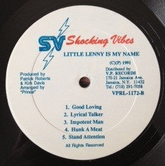 Little Lenny : Is My Name (LP, Album)
