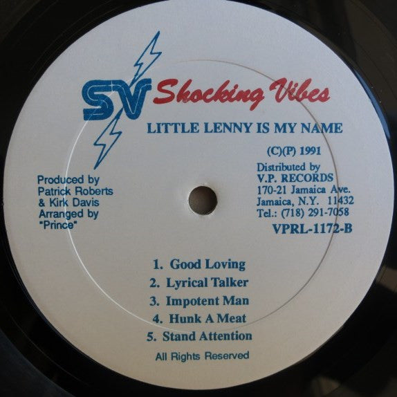 Little Lenny : Is My Name (LP, Album)