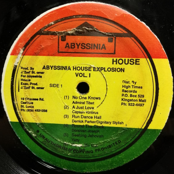 Various : Abyssinia House Explosion (LP, Comp)