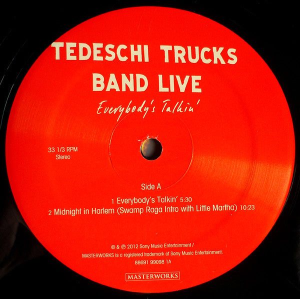 Tedeschi Trucks Band : Everybody's Talkin' (3xLP, Album, Tri)