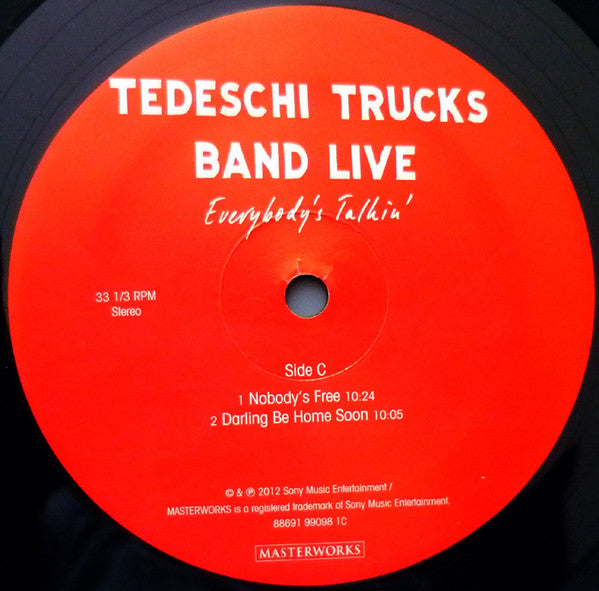 Tedeschi Trucks Band : Everybody's Talkin' (3xLP, Album, Tri)